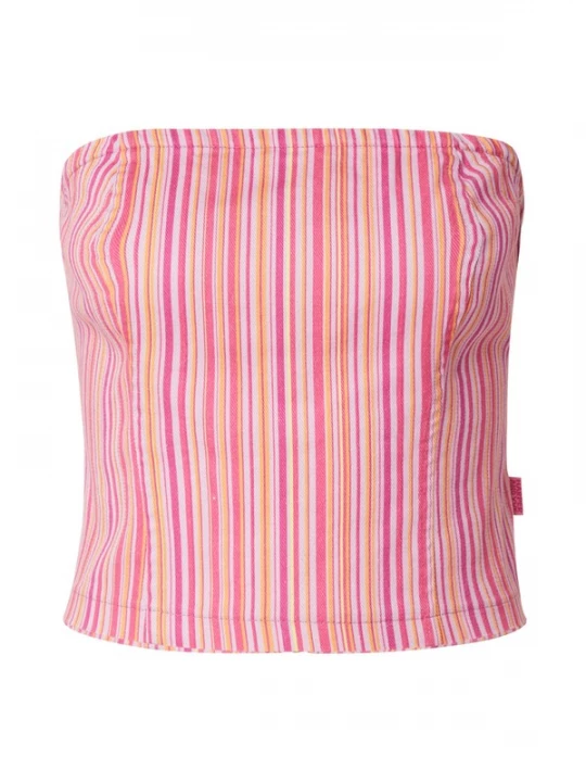 Foto van product Harper & Yve Top geel / pink / rosa