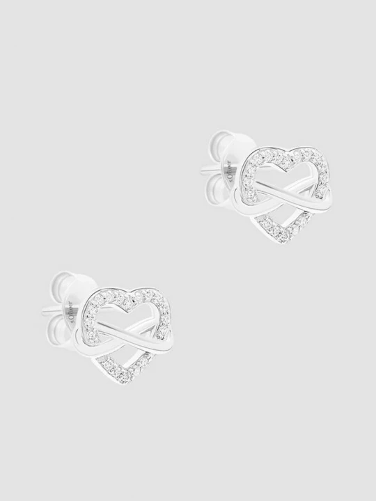 Foto van product Hart oorbellen in 925 zilver s.Oliver
