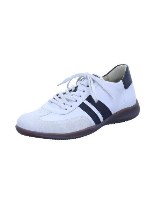 Foto van product Hartjes Veterschoen 'Goa' zwart / offwhite
