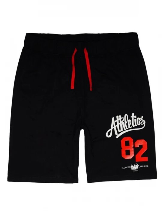 Foto van product HARVEY MILLER Broek 'Athletics 82' rood / zwart / wit