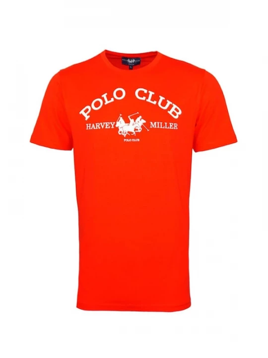 Foto van product HARVEY MILLER Shirt 'Club' rood / wit