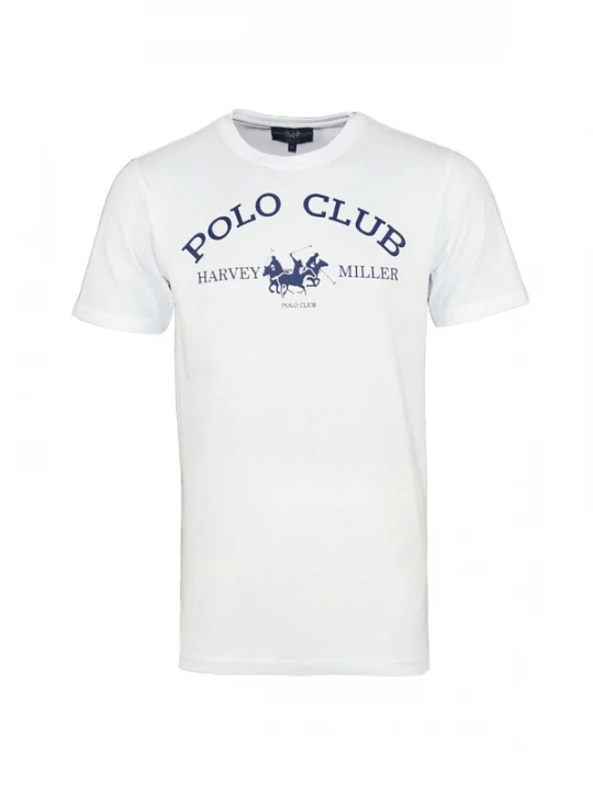 Foto van product HARVEY MILLER Shirt 'Club' zwart / wit