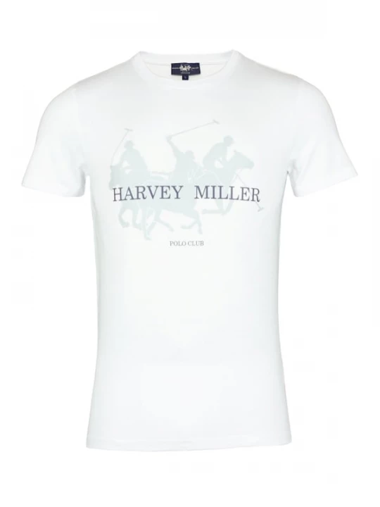 Foto van product HARVEY MILLER Shirt marine / pastelblauw / wit