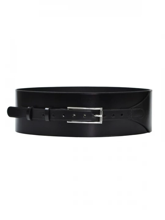 Foto van product Haute Cuir Riem 'Beatrix' zwart