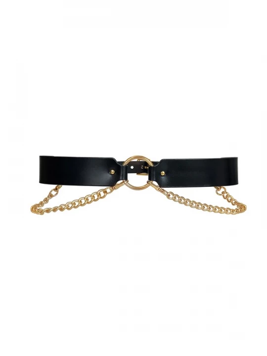 Foto van product Haute Cuir Riem 'Clea' zwart