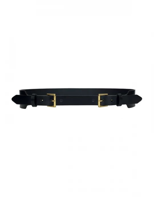 Foto van product Haute Cuir Riem 'Cloe' zwart