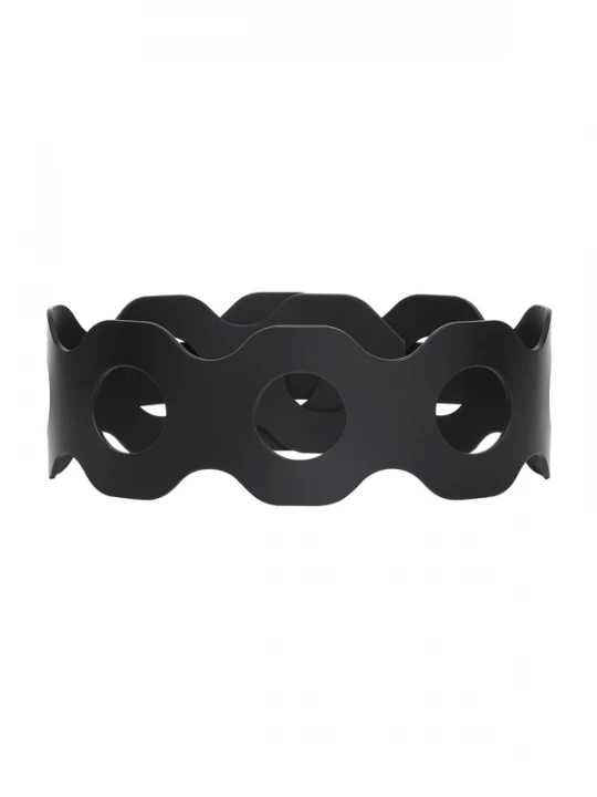 Foto van product Haute Cuir Riem 'Elowen Wide Belt' zwart