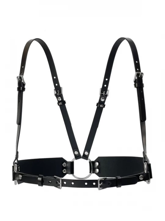 Foto van product Haute Cuir Riem 'High Waist Harness' zwart