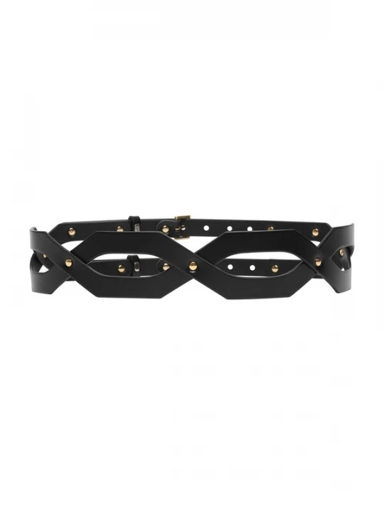 Foto van product Haute Cuir Riem 'Ivara Belt' zwart