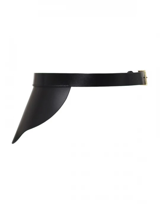 Foto van product Haute Cuir Riem 'Ivy Side Peplum Belt' zwart