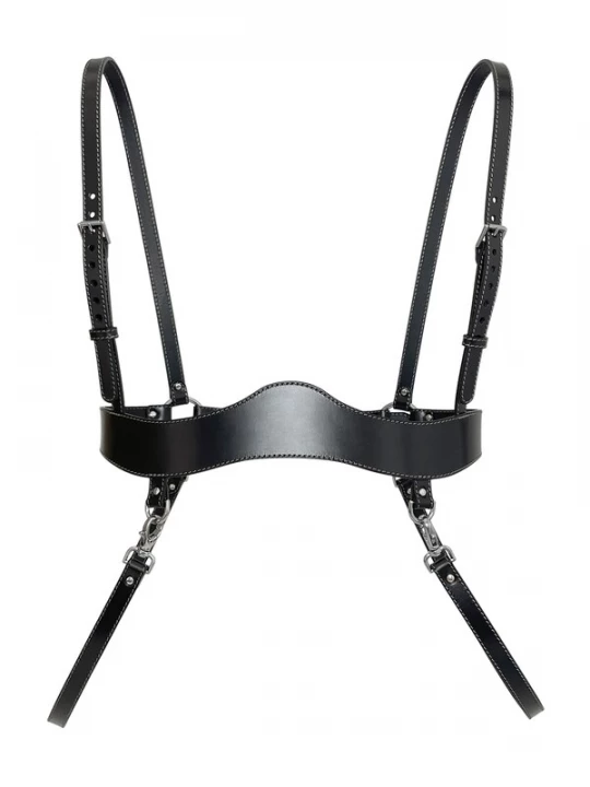 Foto van product Haute Cuir Riem 'Loela Underbust Harness' zwart