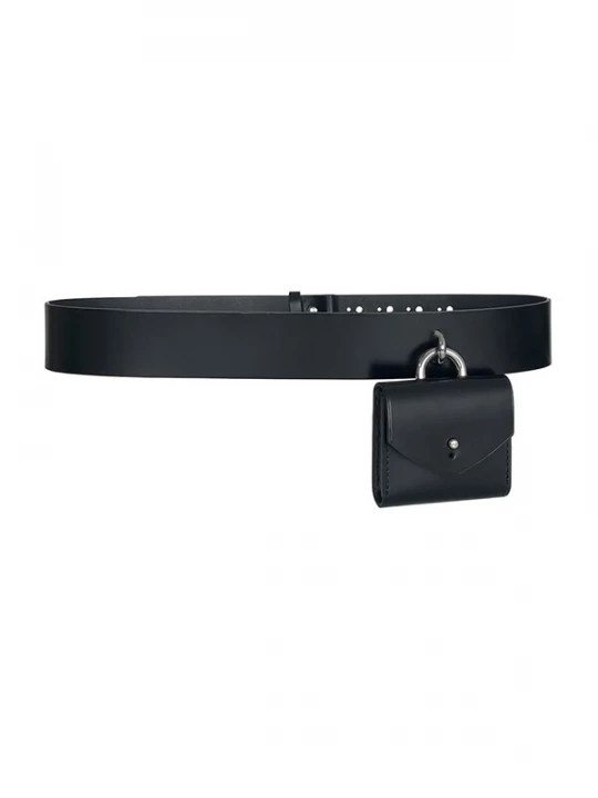 Foto van product Haute Cuir Riem 'Micro Waist Belt Bag' zwart