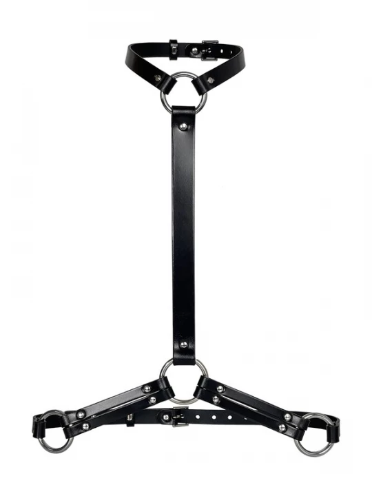 Foto van product Haute Cuir Riem 'Milae Body Harness' zwart