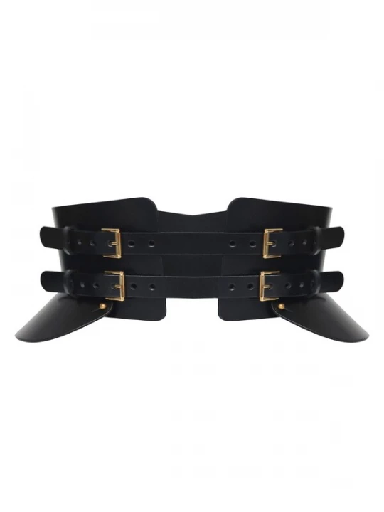 Foto van product Haute Cuir Riem 'Peplum Maia Corset Belt' zwart