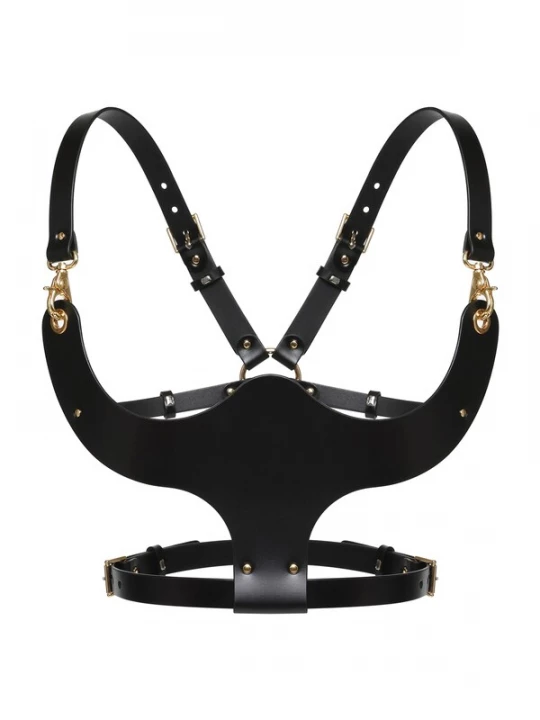 Foto van product Haute Cuir Riem 'Saria Underbust Harness' zwart