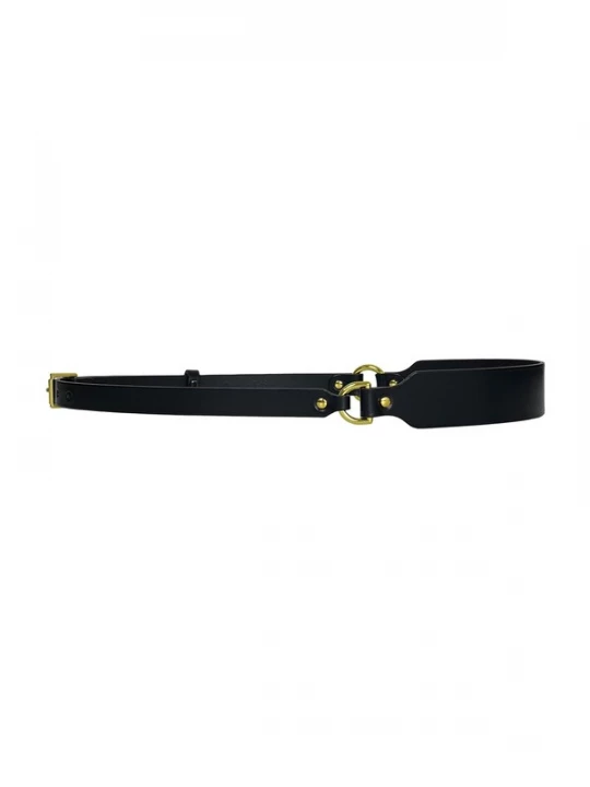 Foto van product Haute Cuir Riem 'Slim Harness Belt' zwart