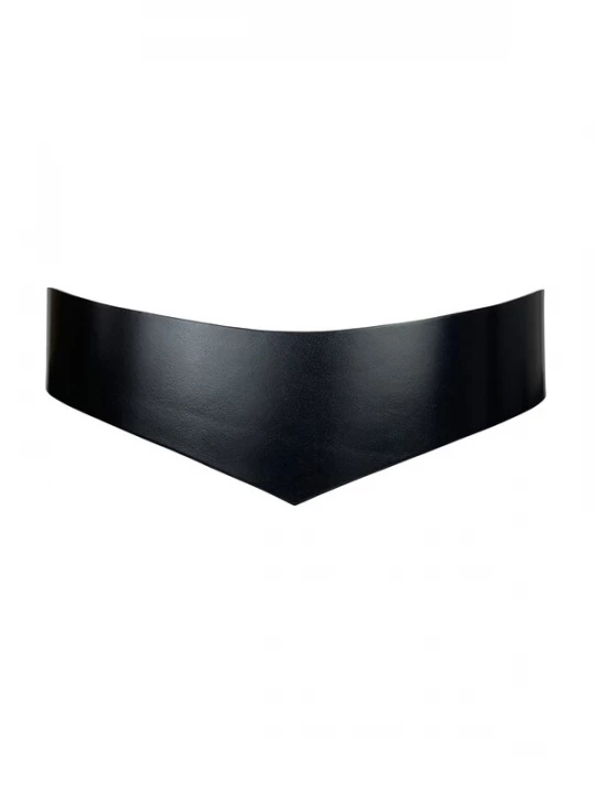 Foto van product Haute Cuir Riem 'Slim Vixen' zwart