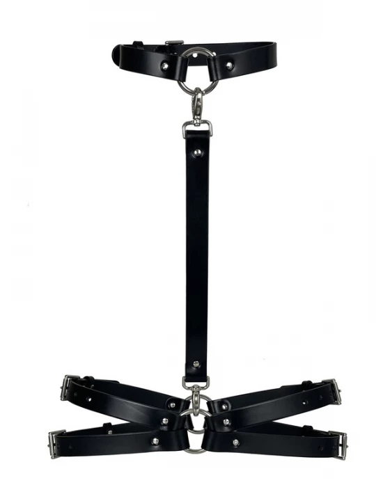 Foto van product Haute Cuir Riem 'Splendour Harness' zwart