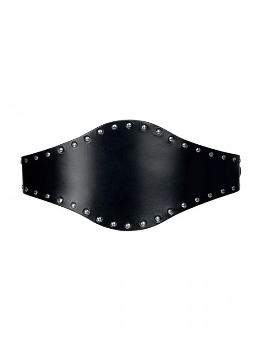 Foto van product Haute Cuir Riem 'Studded Cleope' zwart
