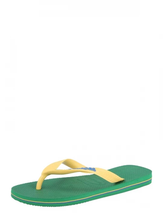 Foto van product HAVAIANAS Teenslipper 'BRASIL' blauw / geel / groen