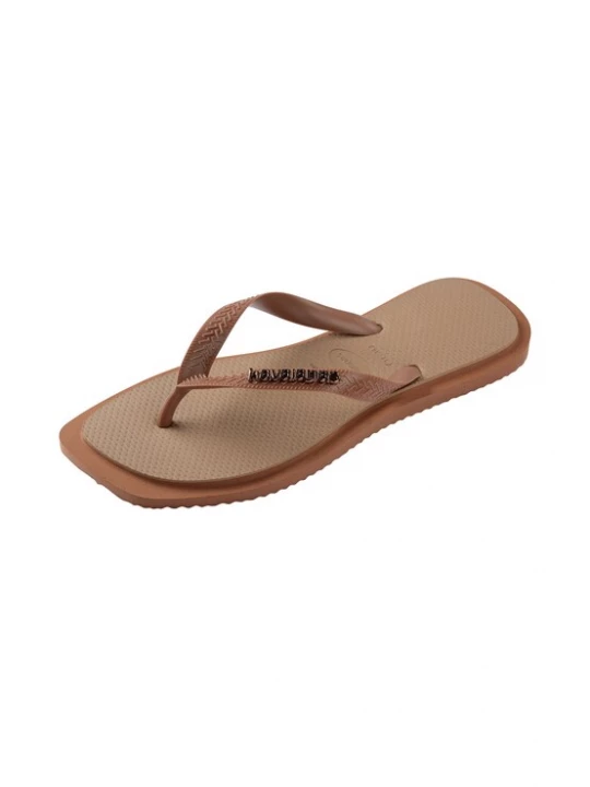 Foto van product HAVAIANAS Teenslipper bruin / rose-goud
