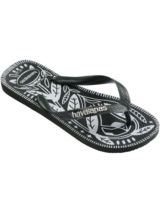 Foto van product HAVAIANAS Teenslipper olijfgroen / wit