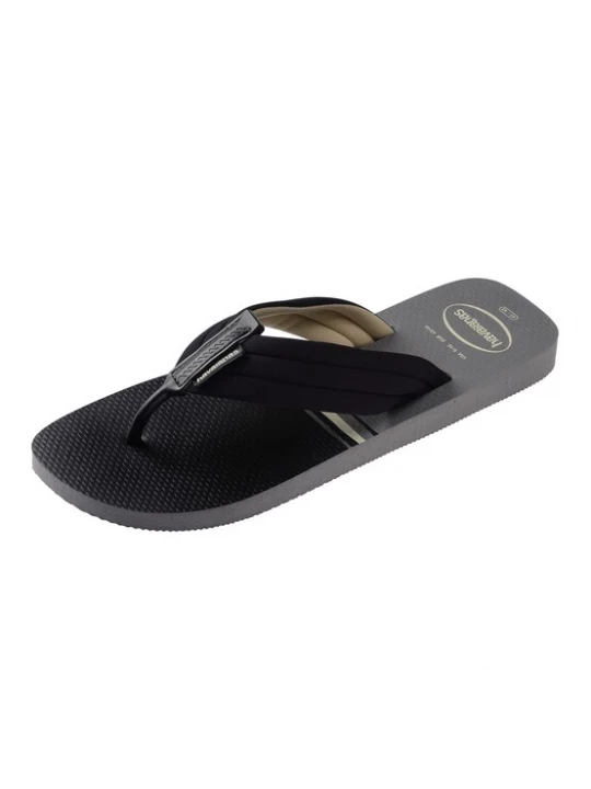Foto van product HAVAIANAS Teenslippers grijs / zwart