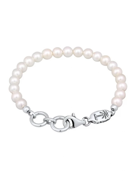 Foto van product Haze&Glory Armband zilver / parelwit