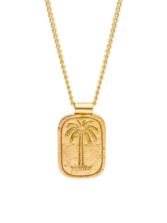 Foto van product Haze&Glory Ketting 'Coconut Society' goud
