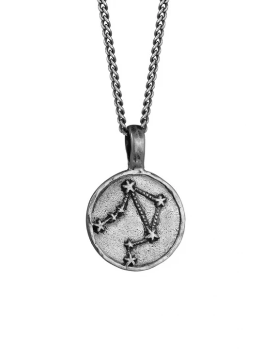 Foto van product Haze&Glory Ketting 'Waage' grijs