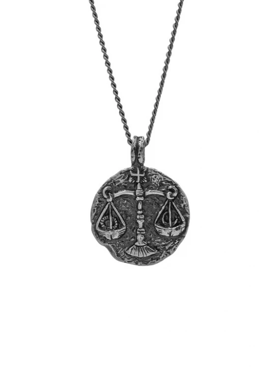 Foto van product Haze&Glory Ketting 'Waage' grijs