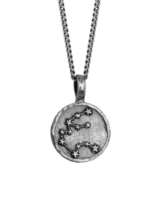 Foto van product Haze&Glory Ketting 'Wassermann' grijs