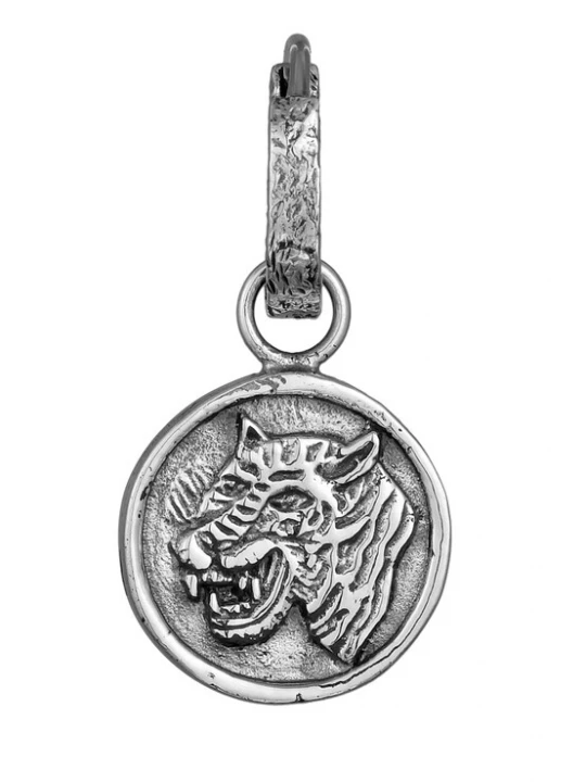 Foto van product Haze&Glory Oorbel 'Tiger' zilver