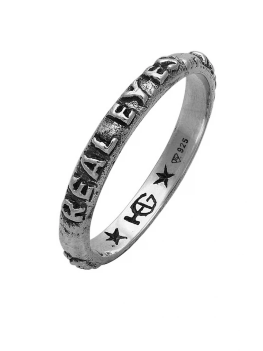 Foto van product Haze&Glory Ring 'Real Eyes Realize' zilver