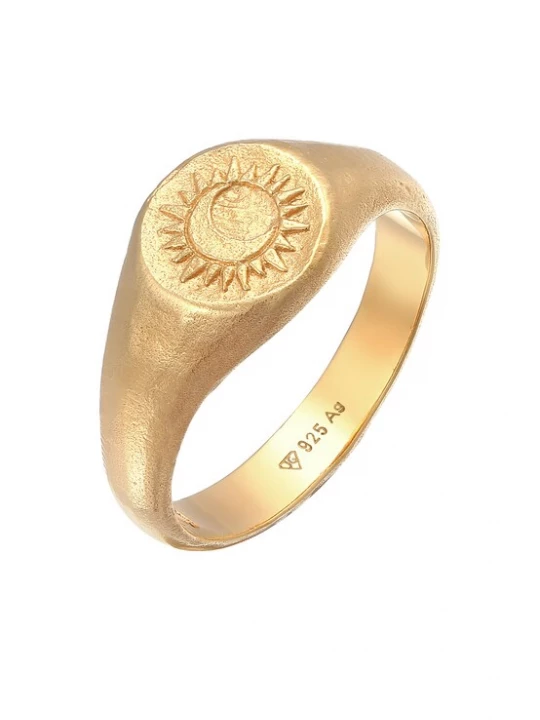 Foto van product Haze&Glory Ring 'Sacred Sun' goud