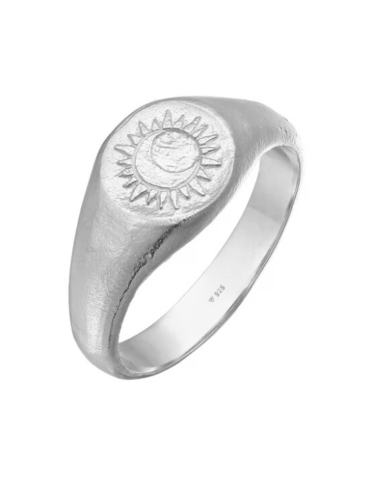 Foto van product Haze&Glory Ring 'Sacred Sun' zilver