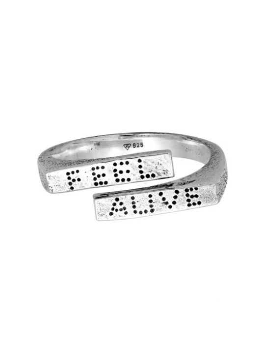 Foto van product Haze&Glory Ring 'Tiger' zilver