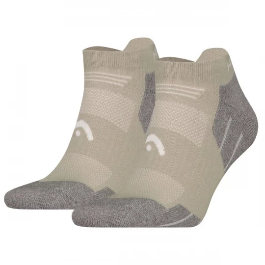 Foto van product HEAD Sportsokken grijs / taupe / wit