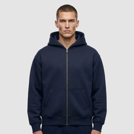 Foto van product Heavy Scuba Zip Hoody Urban Classics blauw