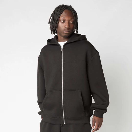 Foto van product Heavy Scuba Zip Hoody Urban Classics zwart