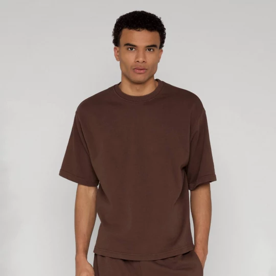 Foto van product Heavy Washed Boxy Tee Urban Classics bruin