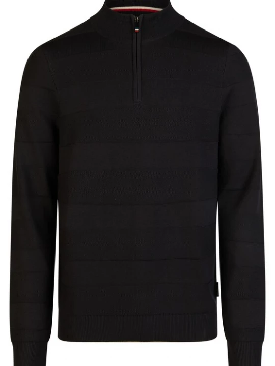 Foto van product HECHTER PARIS Trui 'ZIP TROYER' blauw