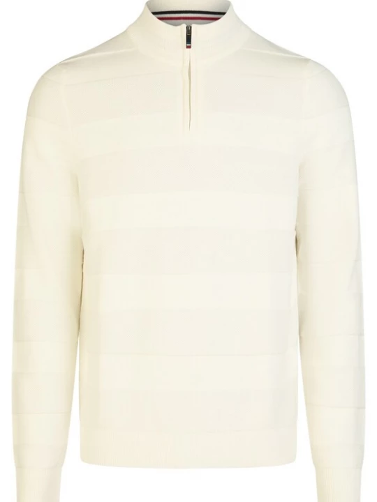 Foto van product HECHTER PARIS Trui 'ZIP TROYER' offwhite