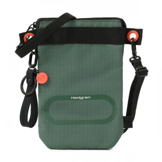 Foto van product Hedgren Schoudertas groen / oranje / zwart