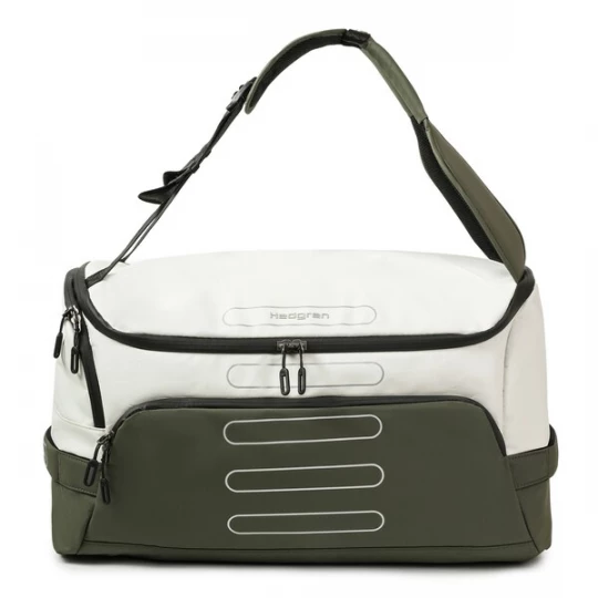 Foto van product Hedgren Weekendtas 'Comby' kaki / wit