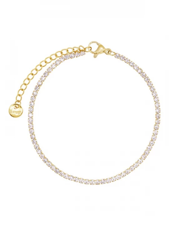 Foto van product Heideman Armband 'Cratin' goud / transparant