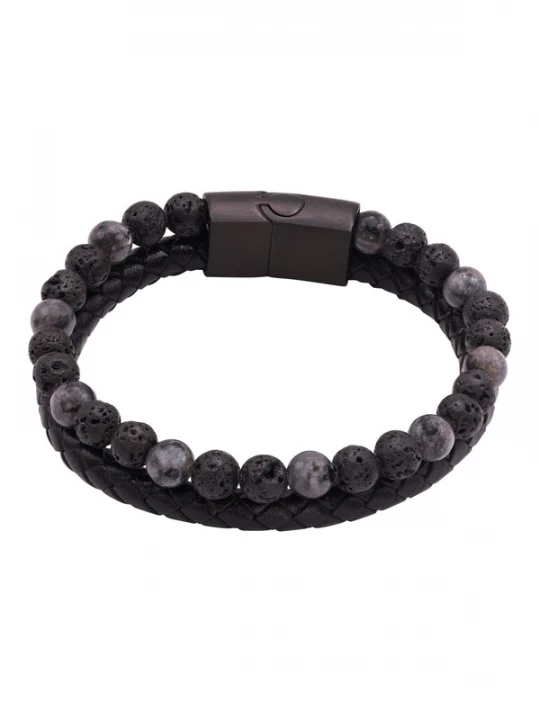 Foto van product Heideman Armband 'Dario' zwart