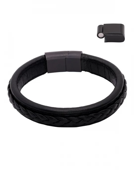 Foto van product Heideman Armband 'Jannis' zwart