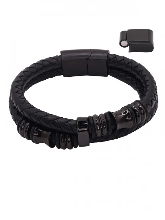 Foto van product Heideman Armband 'Luca' zwart