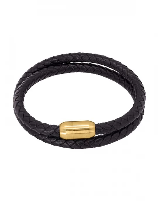 Foto van product Heideman Armband 'Lux' goud / zwart
